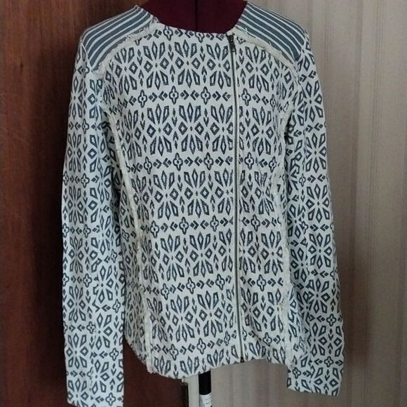 Lucky brand zip up lightweight jacket size L - Picture 1 of 9